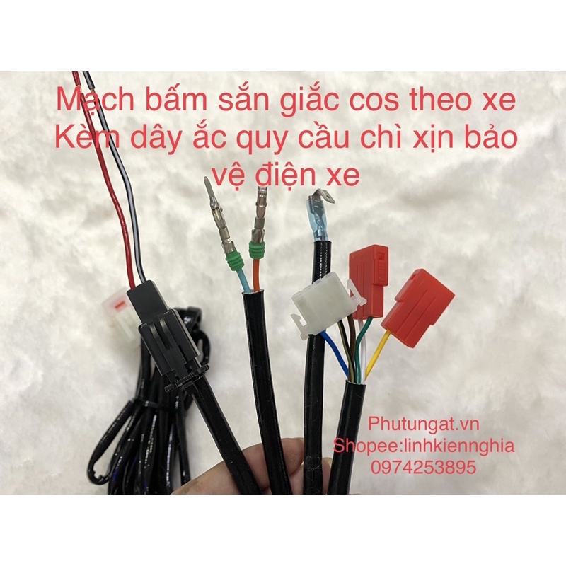 Mạch Passing Trợ Sáng L4X và Tắt Đèn Chính xe Winner X sử dụng trên công tắc passng Sh