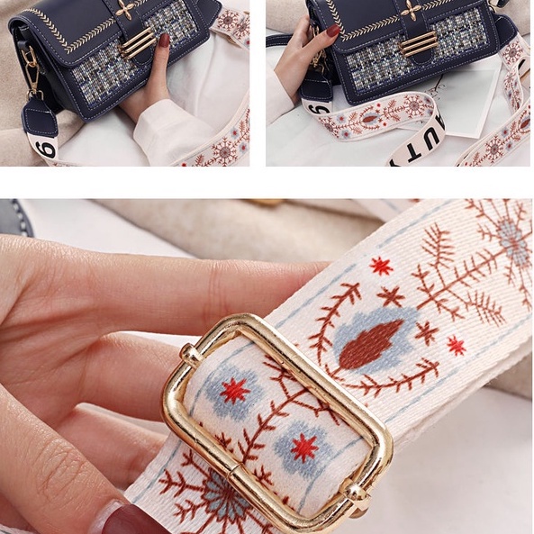 Túi Xách Đeo Vai Hình Vuông Cỡ Nhỏ Phong Cách Hàn Quốc Thời Trang Cho Nữ