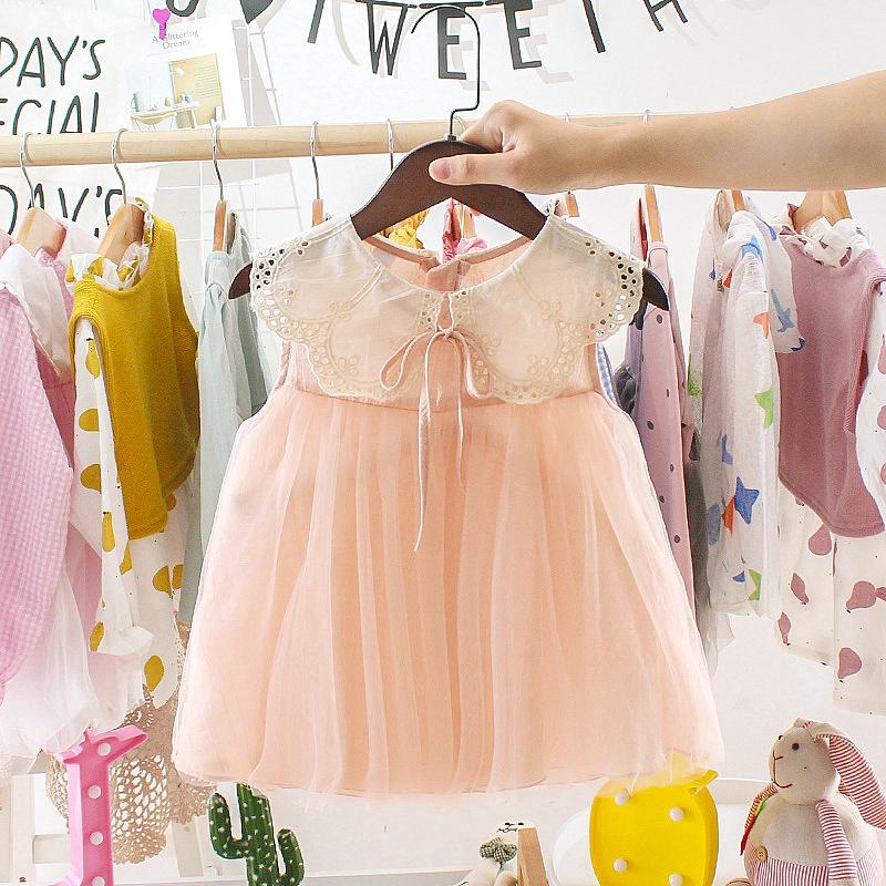Đầm Công Chúa Không Tay Cho Bé Gái Từ 0-4 Tuổi