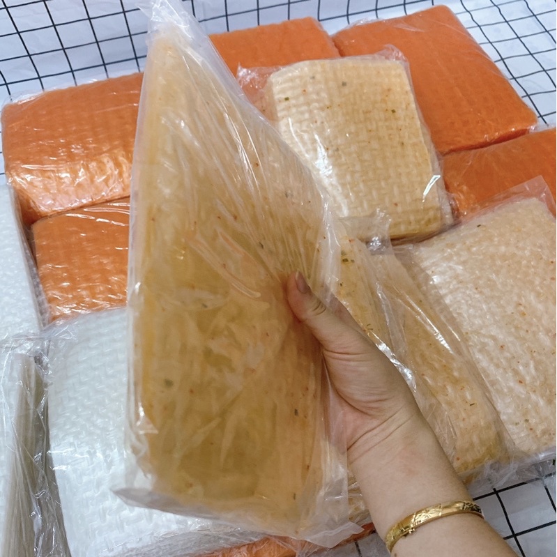 500g Bánh Tráng Muối Ớt Vuông Tây Ninh Siêu Ngon