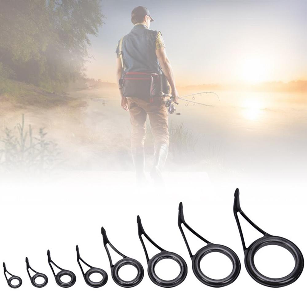 Phụ Kiện Dẫn Cần Câu Cá Bằng Thép Không Gỉ 8 Kích Cỡ