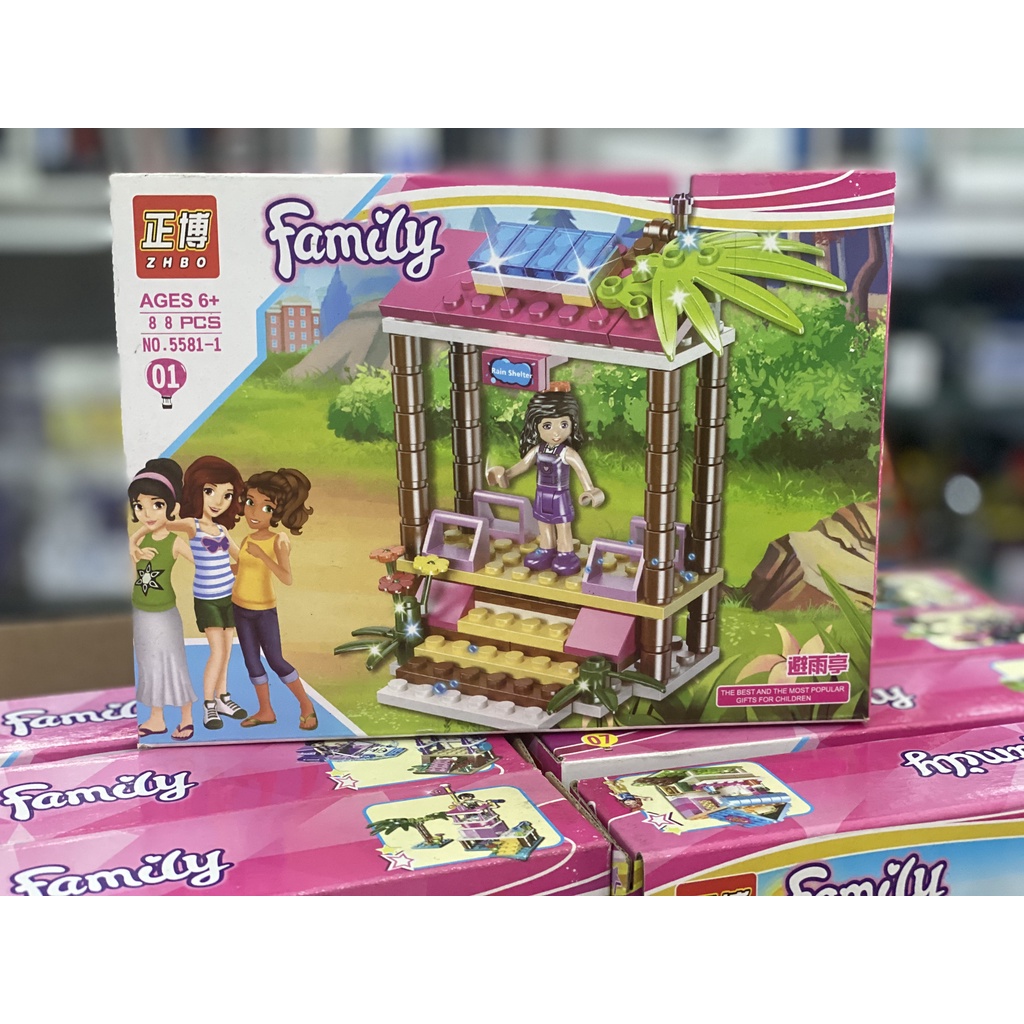 Lego Búp Bê Hồng