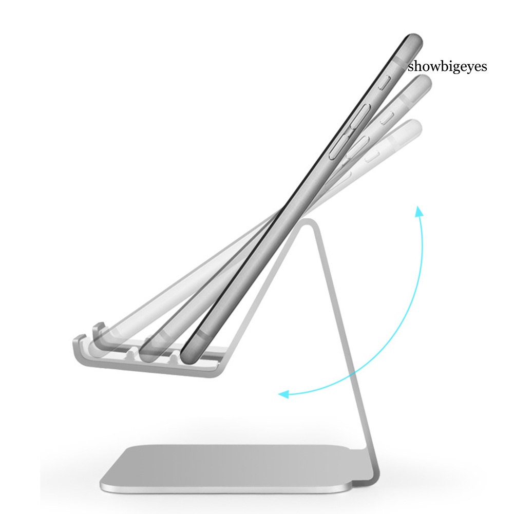 Giá Đỡ Điện Thoại / Máy Tính Bảng Bằng Hợp Kim Nhôm Chống Trượt Có Thể Điều Chỉnh