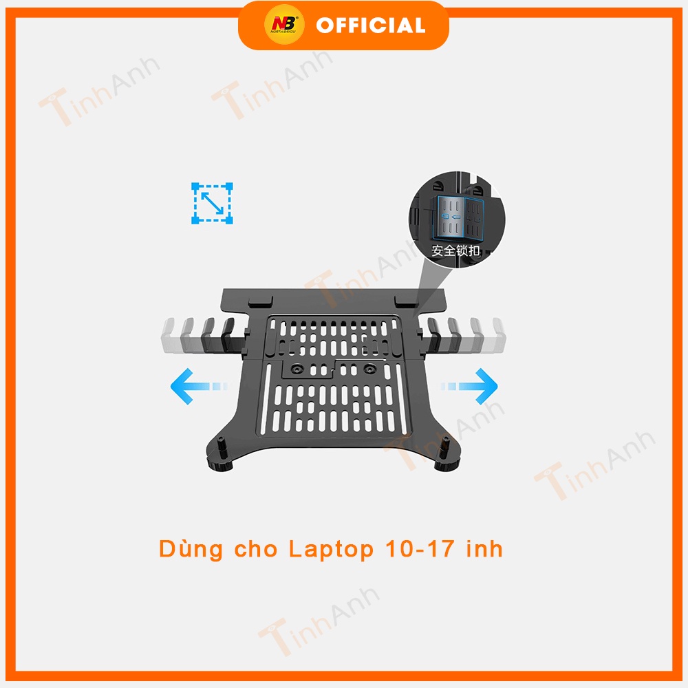 Phụ kiện Đỡ Kẹp Laptop - Macbook - Máy Tính Bảng - Tương Thích Với Các Loại Tay Treo