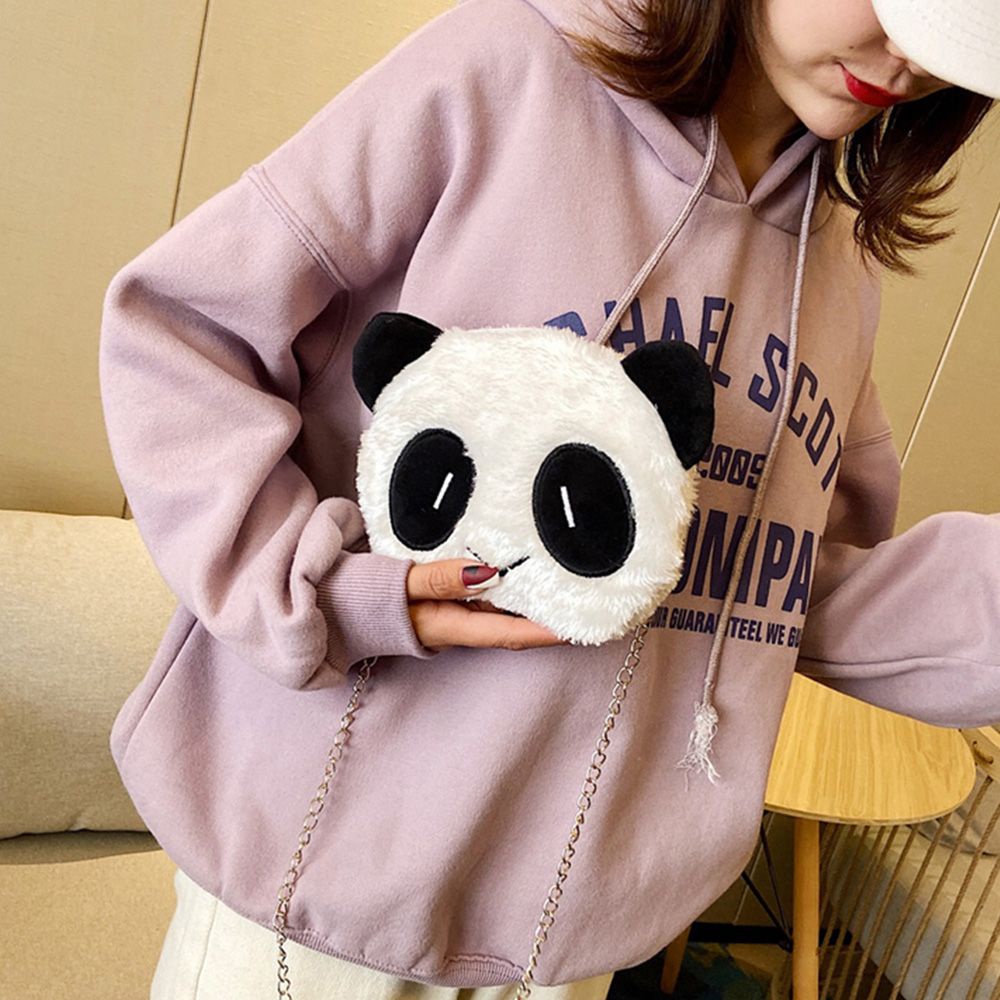 Túi đeo chéo hình gấu trúc dễ thương thời trang