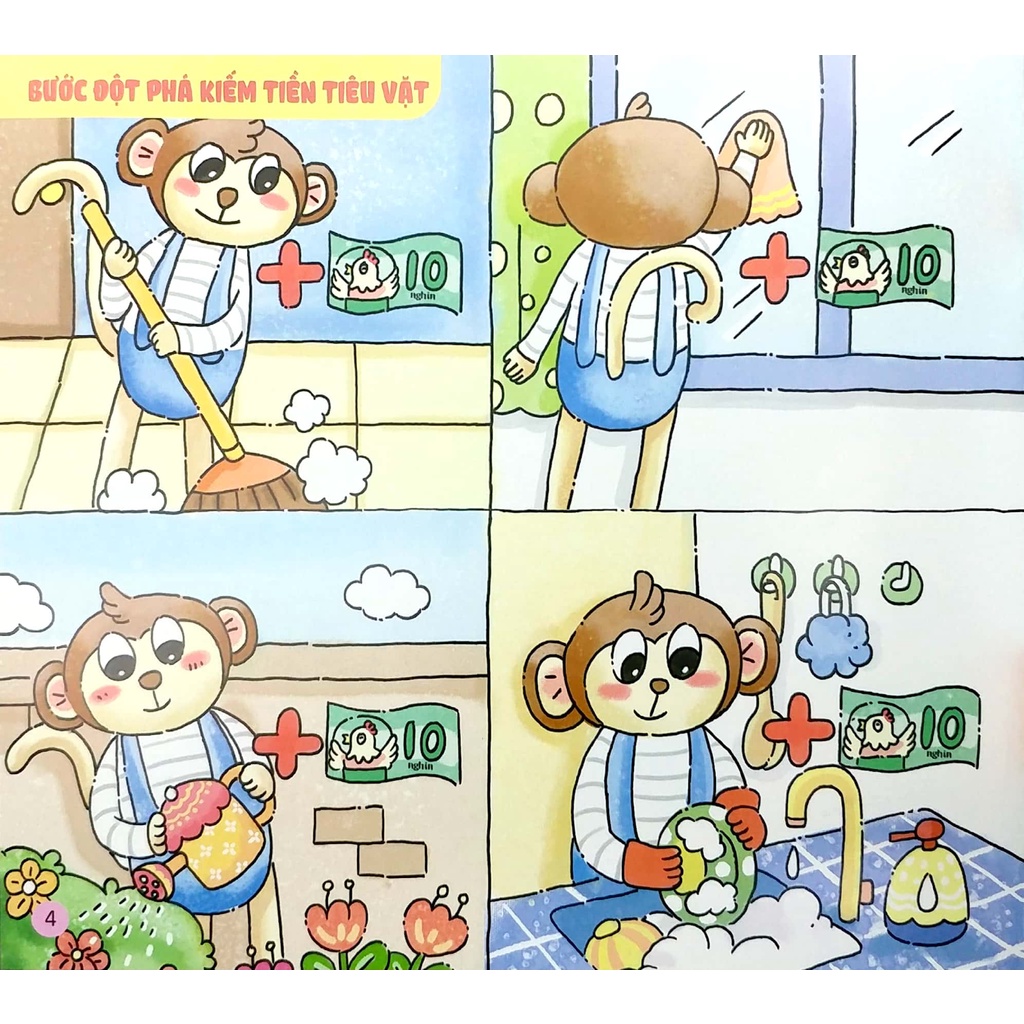 Sách Rèn Luyện Kỹ Năng Sống Cho Trẻ - Em Học Quản Lý Tài Chính - Con Có Thể Quản Lý Tiền Bạc