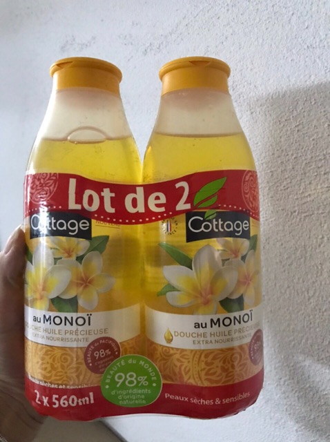 Sữa tắm Pháp hương hoa Cottage 560ml