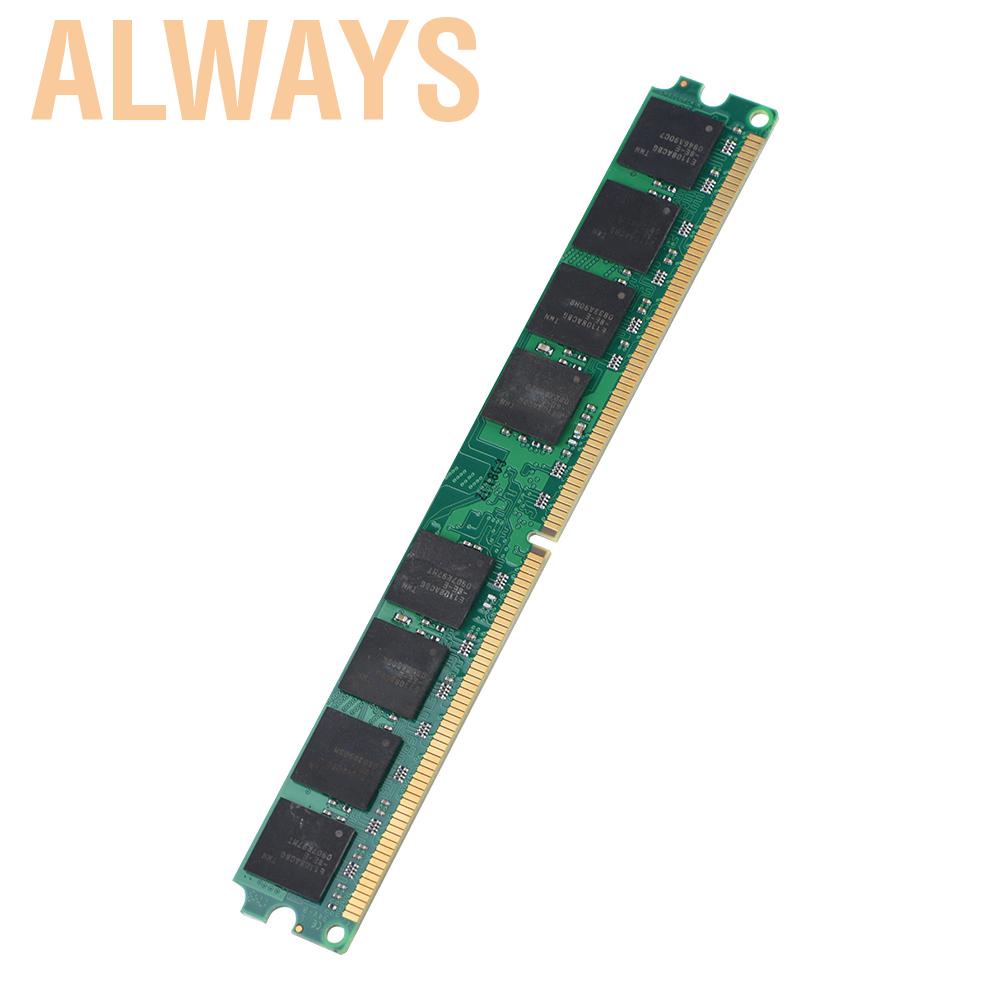 Bộ Nhớ Ram Ddr2 2G 800Mhz Pc2-6400 Cho Máy Tính