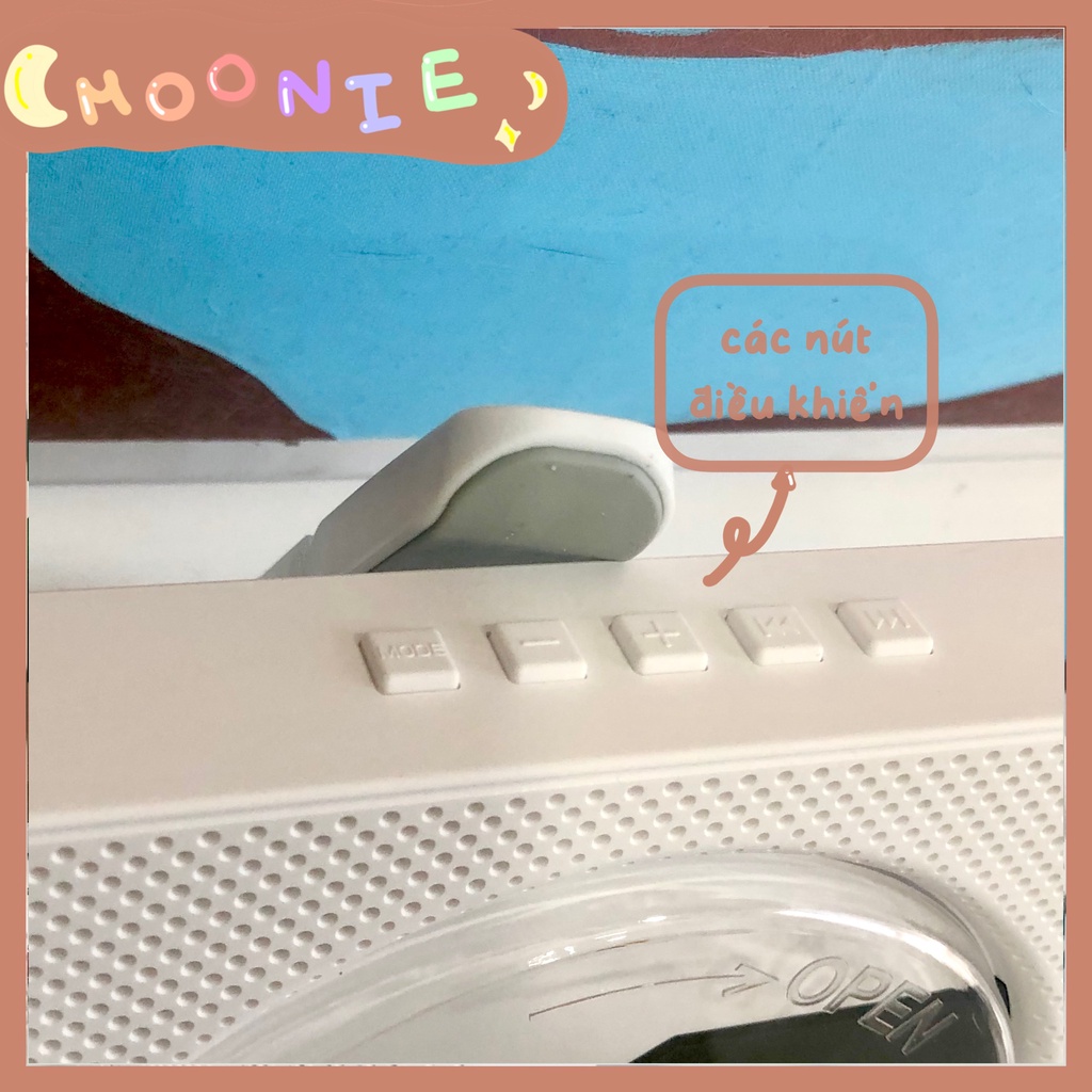 Máy nghe nhạc CD Player bản sạc pin chính hãng KECAG - Máy chạy đĩa DVD bluetooth BẢO HÀNH 6 THÁNG