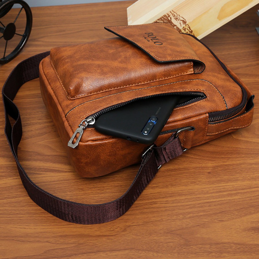 Túi Đeo Chéo Nam Da Cao Cấp [ HÀNG LOẠI 1] | BigBuy360 - bigbuy360.vn