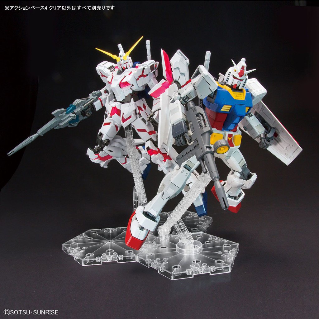 Đồ Chơi Lắp Ráp Anime Đế Action Base 04 CLEAR Bandai Clear 4 Dành Cho Mô Hình Gundam Tỷ Lệ 1:100 Và 1:144 MG RG