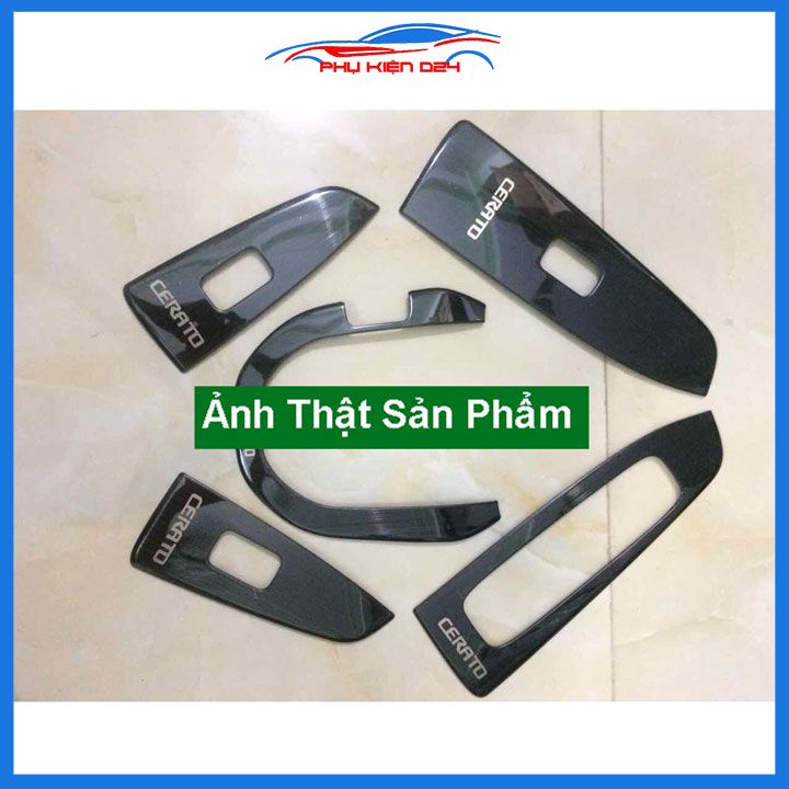 Ốp nội thất Cerato 2019-2020-2021-2022 vân Titan bảo vệ chống trầy xước và làm đẹp xe