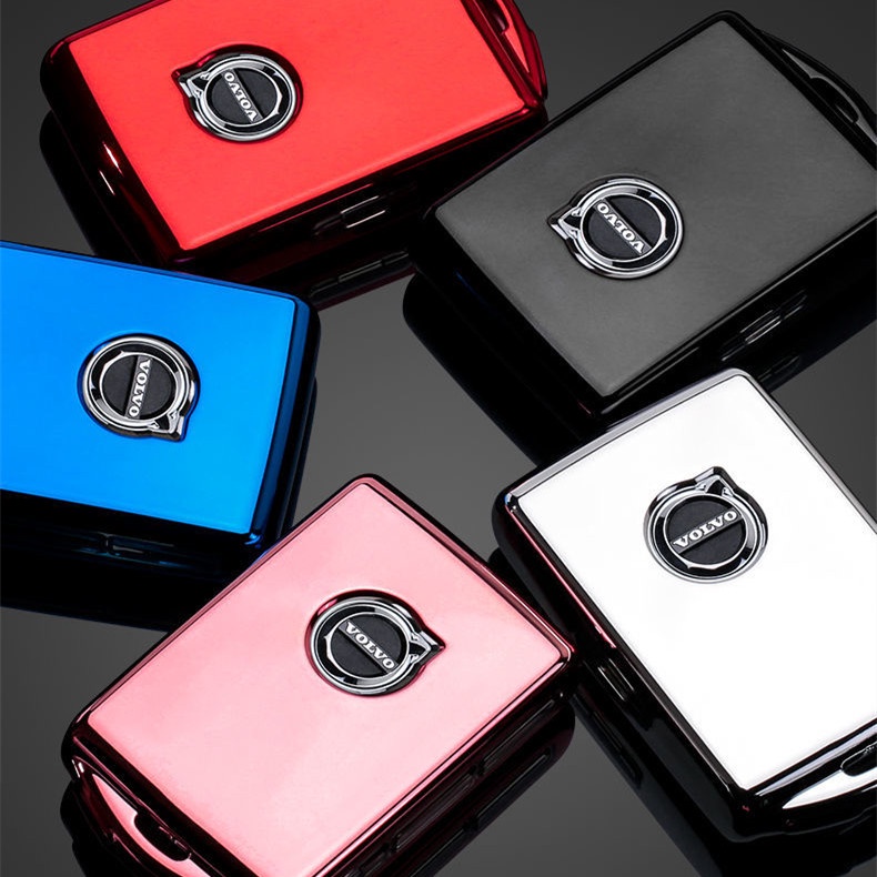 Vỏ Tpu Mềm Bọc Chìa Khóa Xe Hơi Volvo XC40 XC60 S90 XC90 V90 T5 T6 T8 Polestar 2
