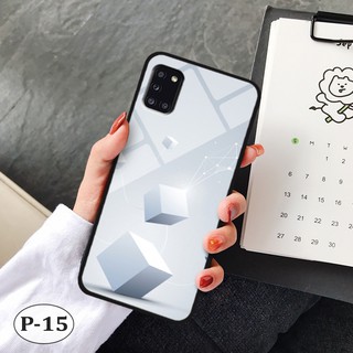 Ốp lưng kính Samsung A31- hình 3D