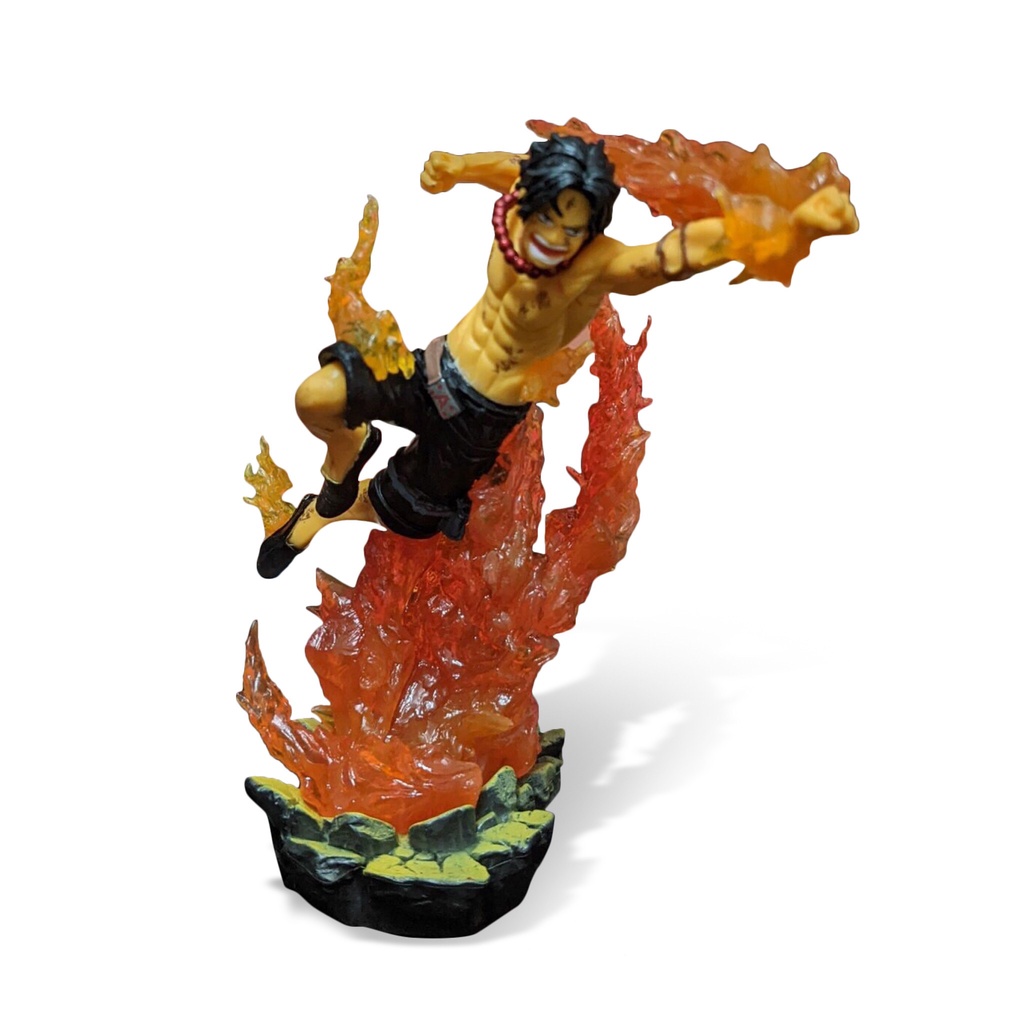 Mô hình nhân vật hỏa quyền ACE trạng thái chiến đấu cực đẹp - One piece