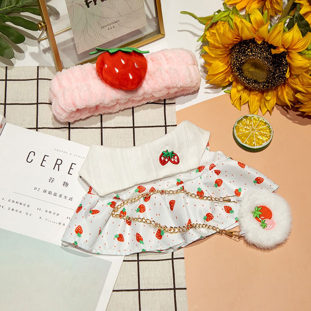 Bộ quần áo đồ chơi trang trí cho vịt vàng nhồi bông