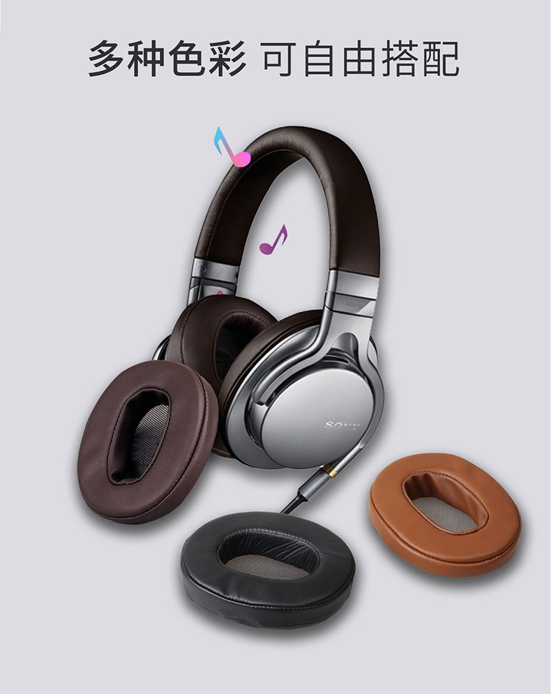 Đệm Xốp Da Bọc Đầu Tai Nghe 1adac Cho Sony Mdr1a Ốp | BigBuy360 - bigbuy360.vn