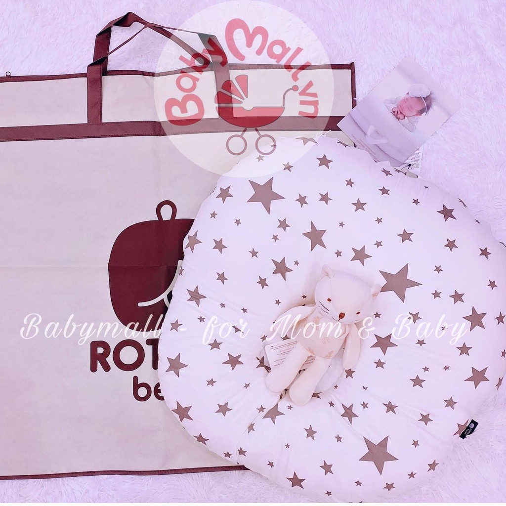 Vỏ gối chống trào ngược ROTOTO BEBE chính hãng - Loại vỏ trơn COTTON 2295