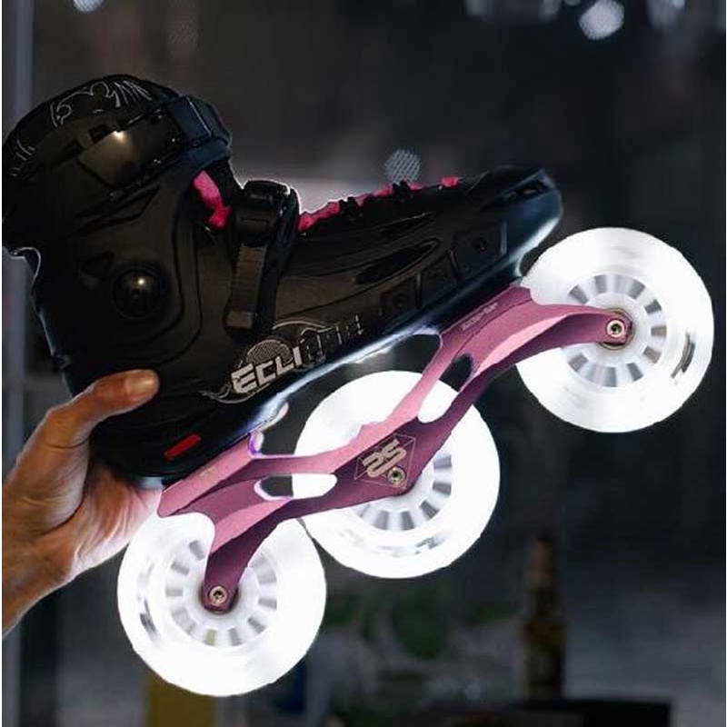 Bánh đèn patin size lớn 110mm Flying Eagle Lazerwheelz - ánh sáng trắng