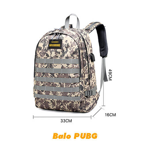 balo PUBG level 3  size Lớn | Balo Nam Nữ