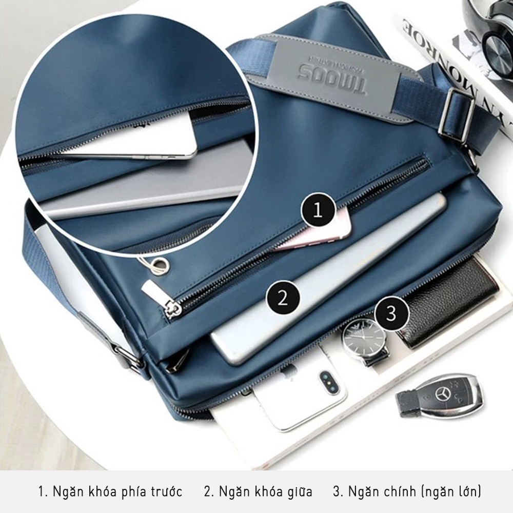 [FREESHIP] Túi đeo công sở siêu bền Oxford TMOOS TM3286