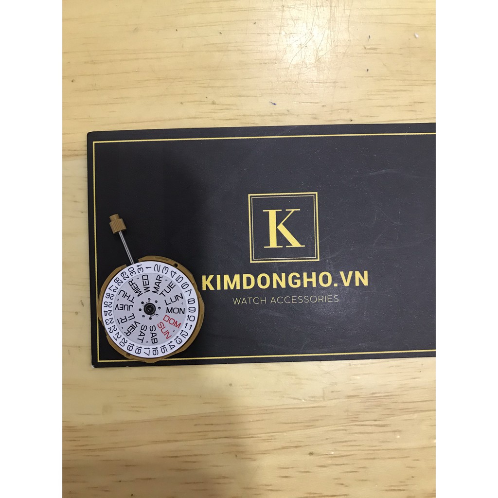 Máy Miyota GM00 3 kim Lịch 6h, Lịch 3h Cho đồng hồ đeo tay