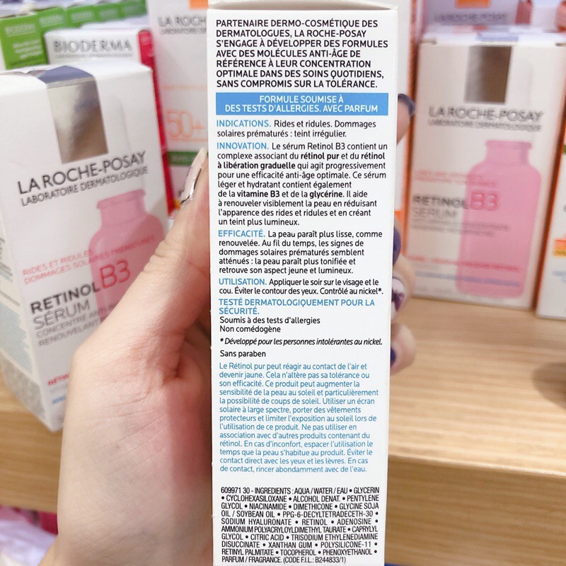 Tinh chất chống lão hóa La Roche Posay Retinol B3 Serum