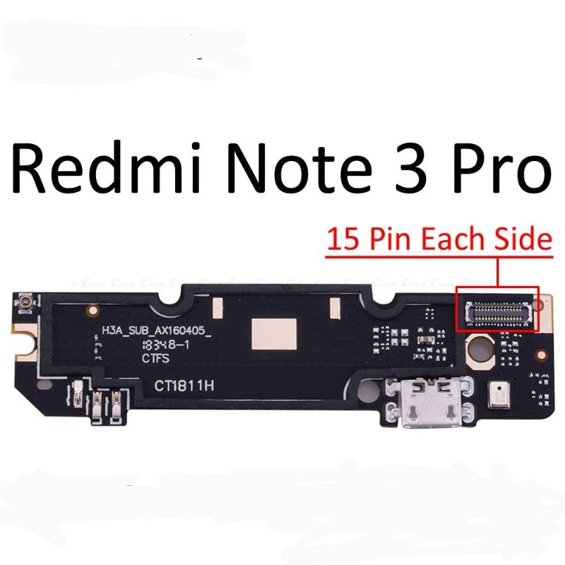 Cụm chân sạc Xiaomi Note 3 Pro hàng chuẩn