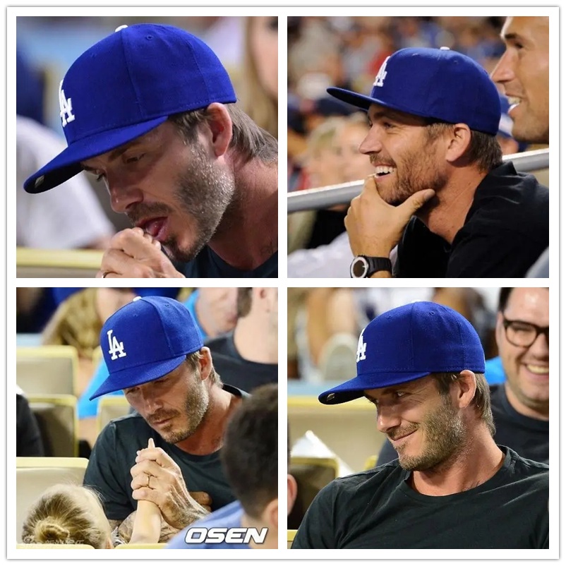 Mũ Lưỡi Trai Thêu Chữ M.L.B Los Angeles Dodgers Phong Cách Cổ Điển Cho Nam Và Nữ