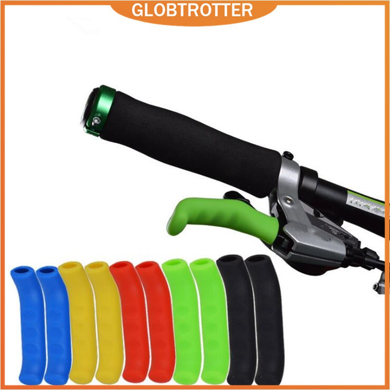 Globetrotter Bộ 2 Vỏ Bọc Bảo Vệ Tay Phanh Xe Đạp Leo Núi Bằng Silicon Tiện Dụng