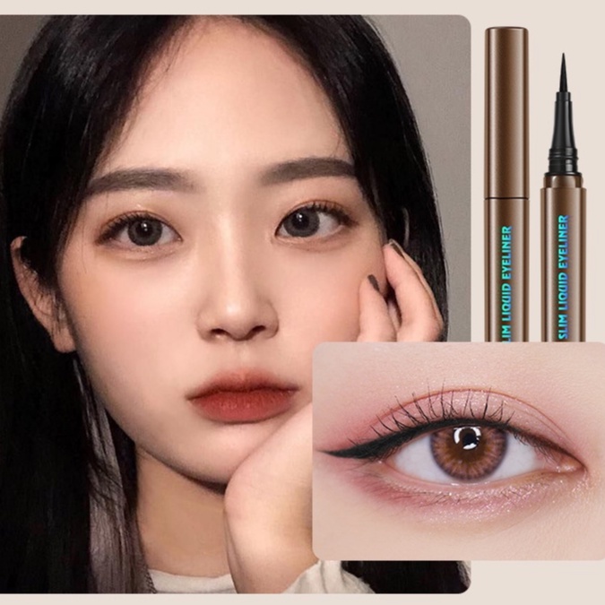 Bút kẻ mắt chống nước  SHE LOVES vỏ chocolat Eyeliner