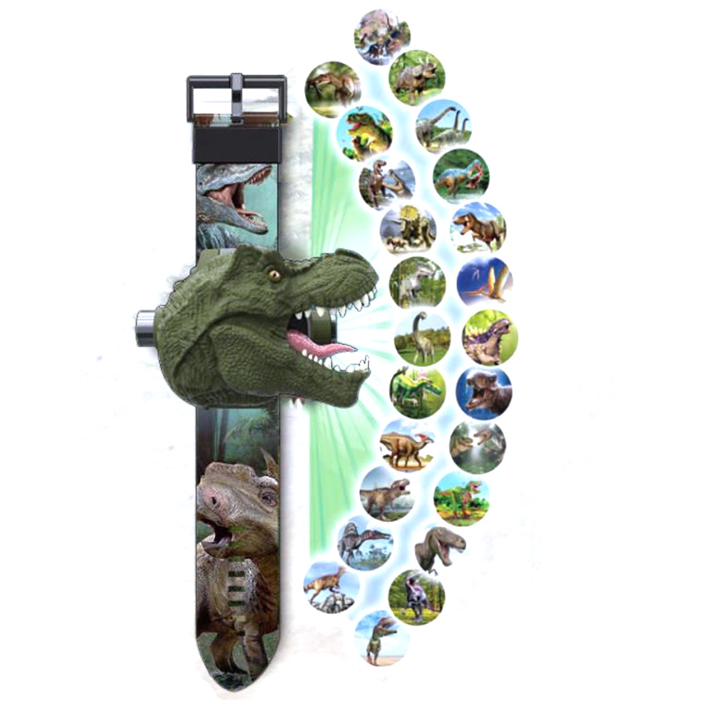 Đồ Chơi Trẻ Em Máy Chiếu Phim Hoạt Hình 3D Khủng Long Cá Mập