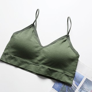 Áo bra len gân tăm hở lưng