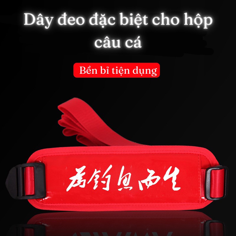 Dây Đeo Tiện Lợi Cho Thùng Câu Đài , và các phụ kiện khác , rất êm  , không làm đau mỏi vai , đường may tỉ mỉ