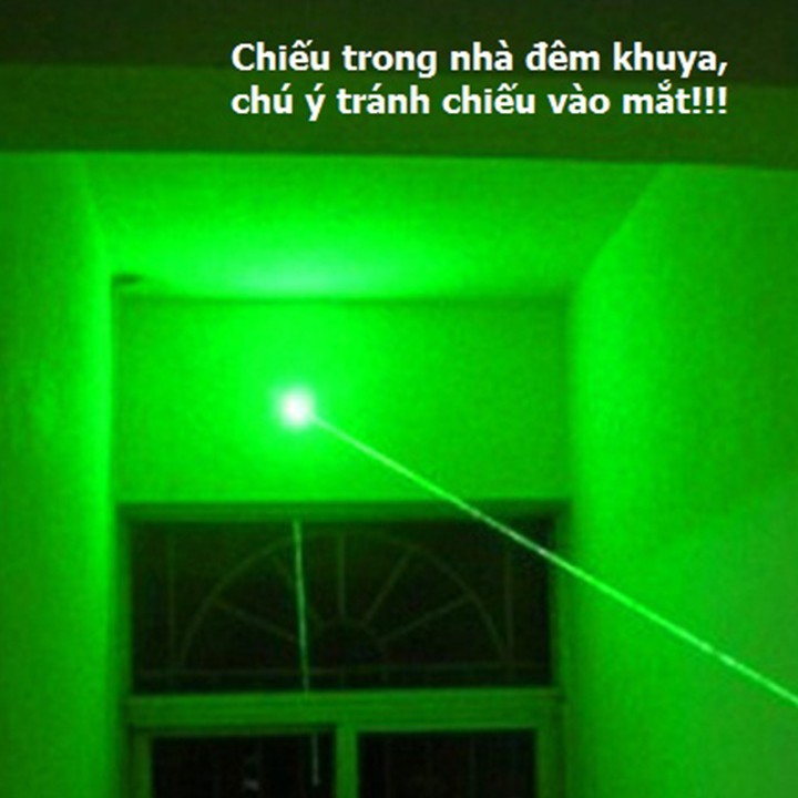 Đèn Laser FXZ 009 260 Lumens - Đèn Laze FXZ 009 Tia Xanh Lá Chiếu Xa 2km