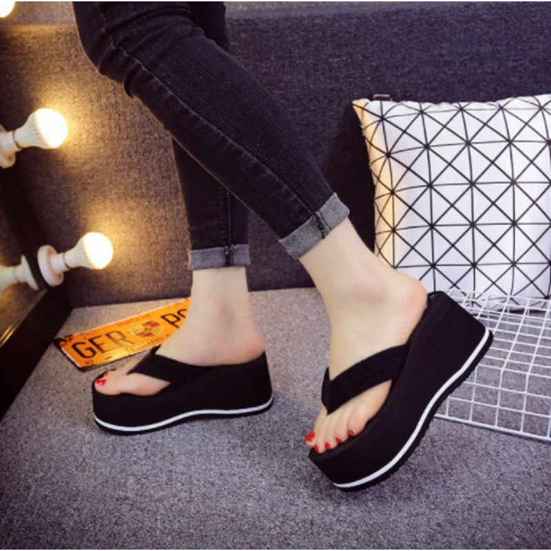 Dép kẹp xốp đế gợn sóng 10f