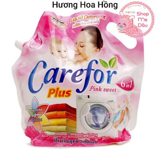  Nước giặt xả Carefor 6in1 Thái Lan 2000ml (Chính Hãng)