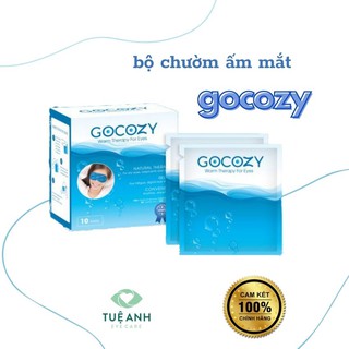 Chườm ấm mắt Gocozy- Hộp 10 miếng giúp thư giãn mắt, giảm mỏi mắt, chống khô mắt, tắc mi, chắp lẹo