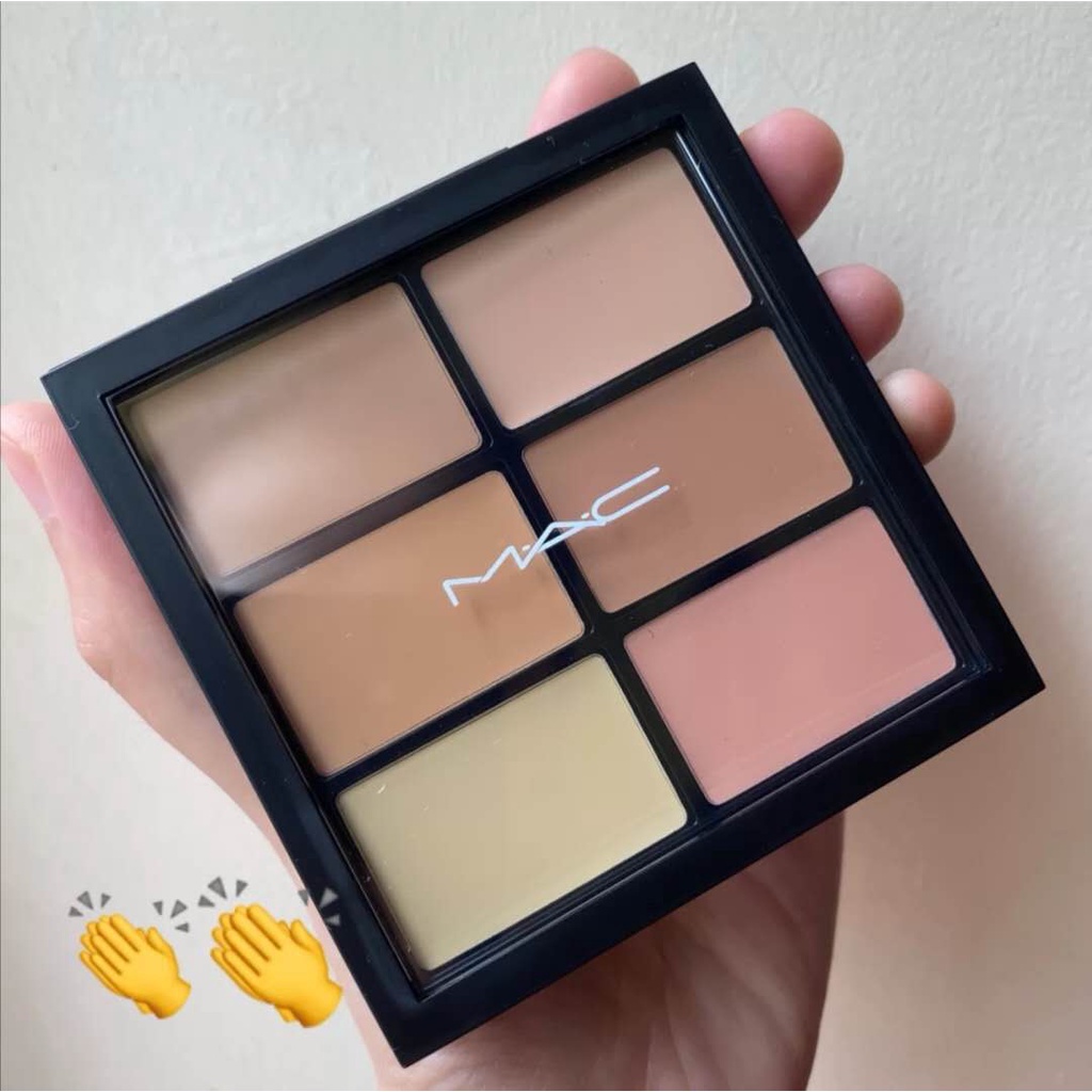 Bảng Kem Che Khuyết Điểm Mac Six Màu Sáng/Quầng Thâm Và Che Khuyết Điểm Mặt