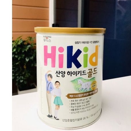 Sữa Hikid dê núi tăng chiều cao Hàn Quốc hộp 650g