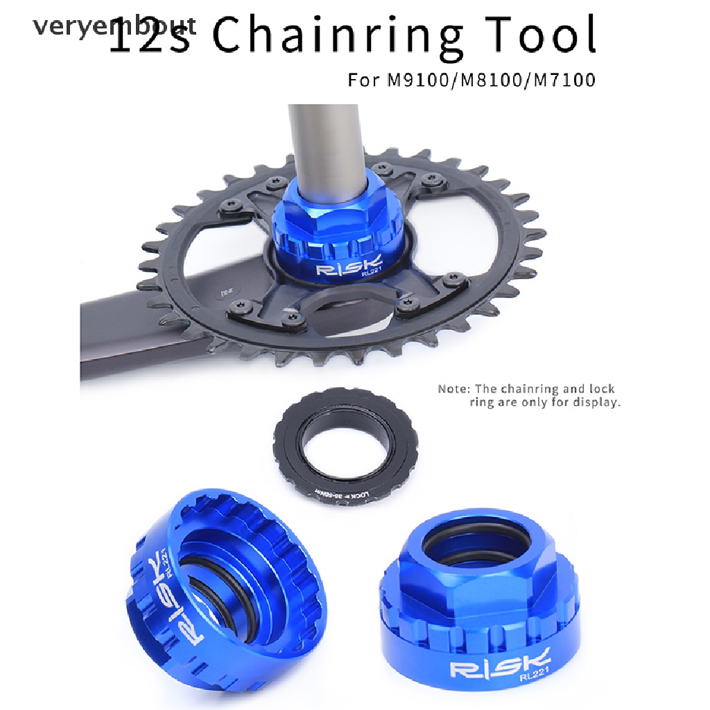 ut Bicycle Chainrings Mounting Tool for Shimano Bike Direct Mount Repair Tool Crank n