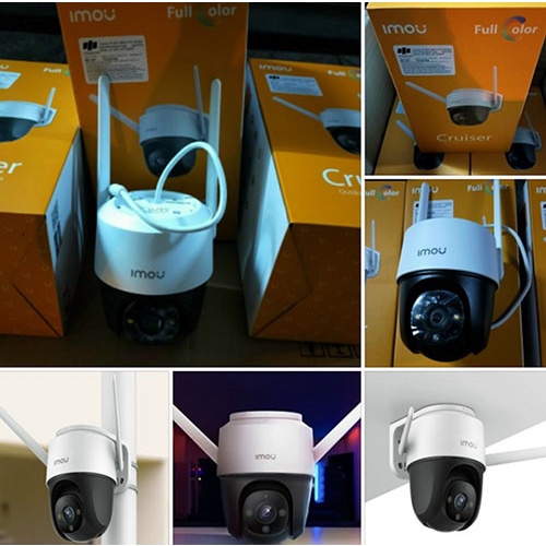 Camera giám sát Wifi PTZ IMOU S42FP 4.0 Megapixel, Camera ngoài trời 360, có màu ban đêm, cảnh báo chủ động