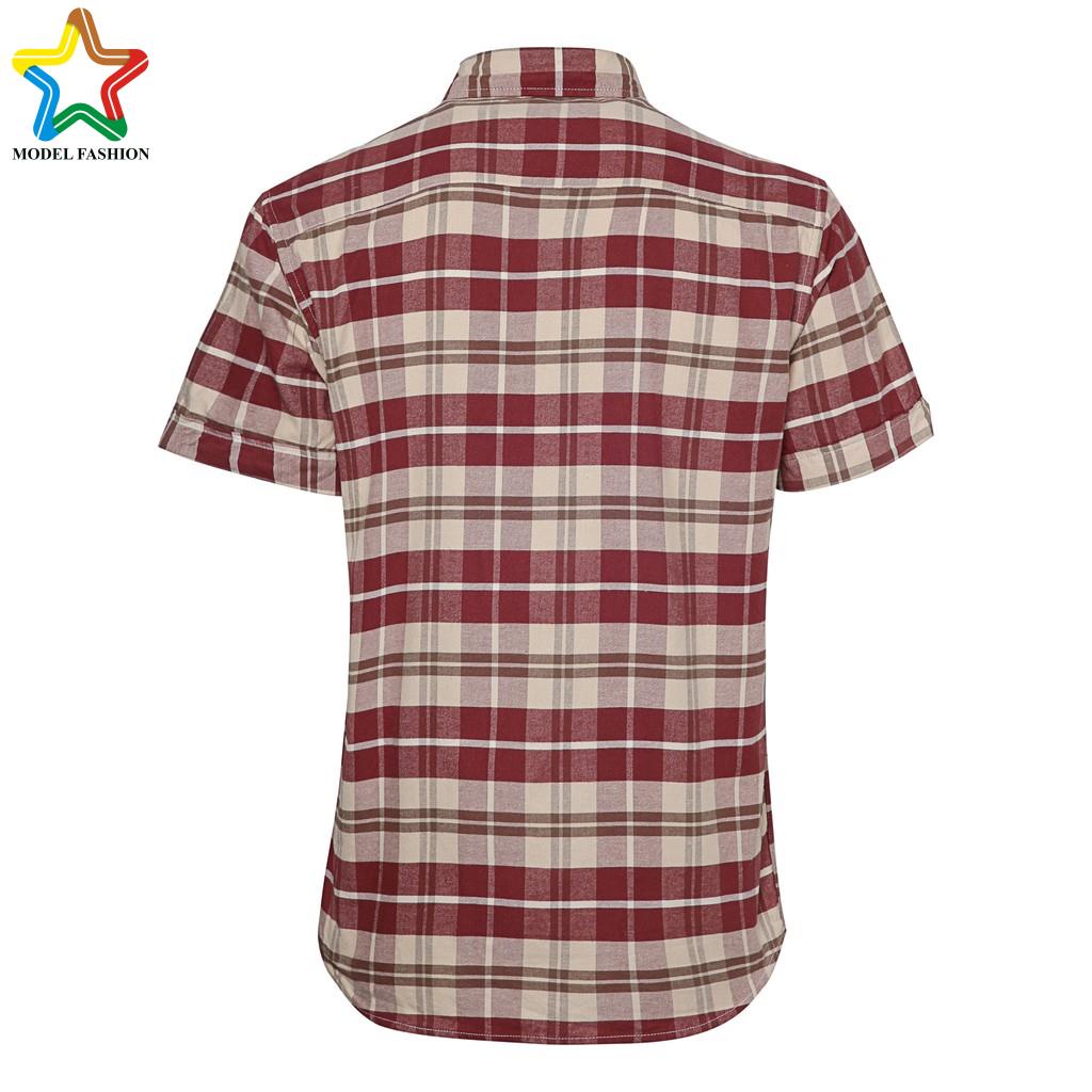 Áo sơ mi nam caro cao cấp boypro BR047 (xanh, nâu đỏ) 💕FREESHIP💕