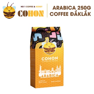 Cà phê arabica thương hiệu cohon 250g. arabica coffee 250g sản xuất từ cà phê tây nguyên nguyên chất 100%
