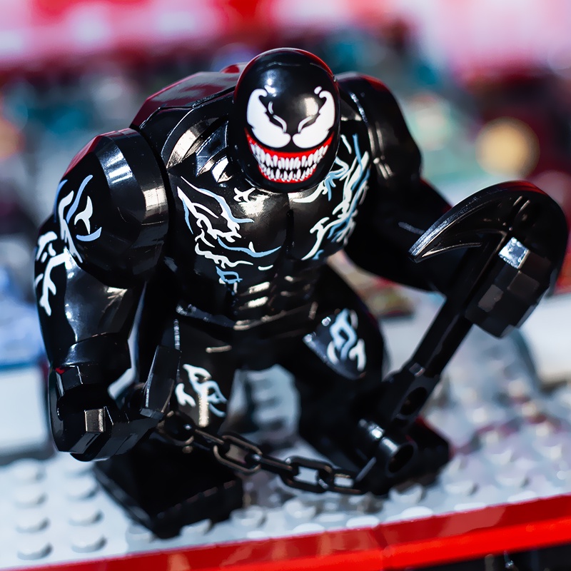 Cuộc tàn sát của Marvel Venom 2 Bắt đầu Siêu anh hùng Người nhện Toxin Deadpool Scream Venom Movie Lego Minifigures