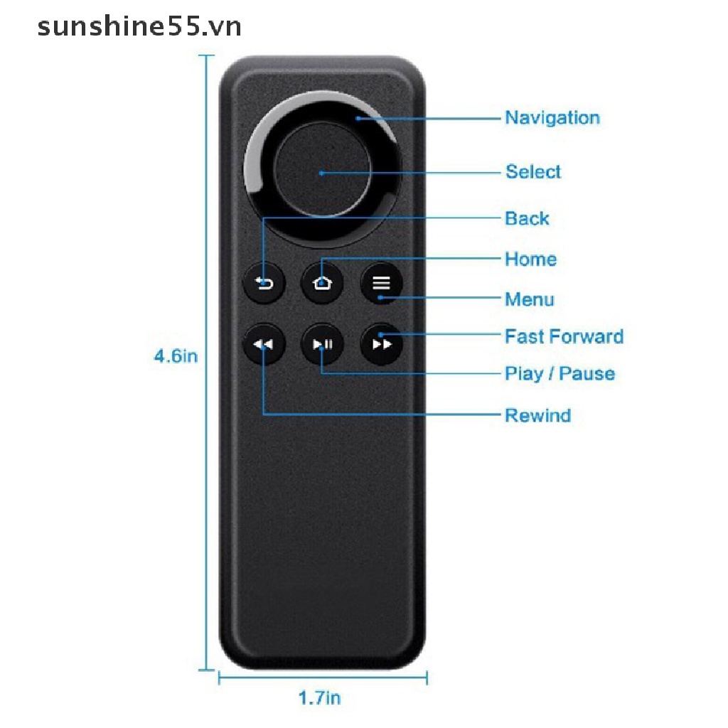 【sunshine】 TX3 TX6 Remote Control Amazon Fire Stick TV Fire Box CV98LM Remote Control .