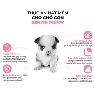 Thức ăn cho chó hạt mềm Zenith 300gr