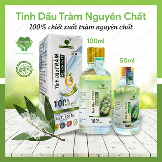 Tinh dầu tràm nguyên chất mẹ ken - chai 50ml/ 100ml