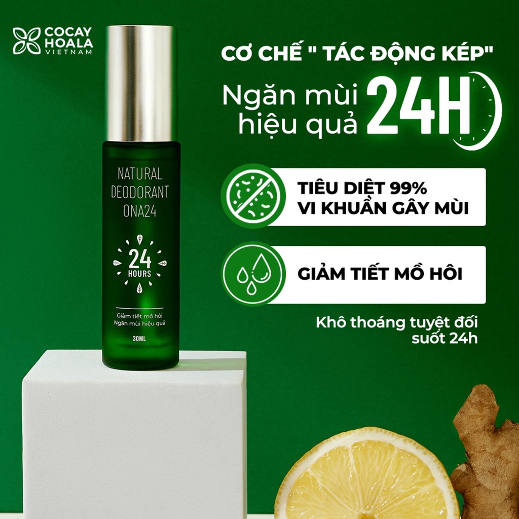 Xịt ngăn mùi cơ thể ONA24