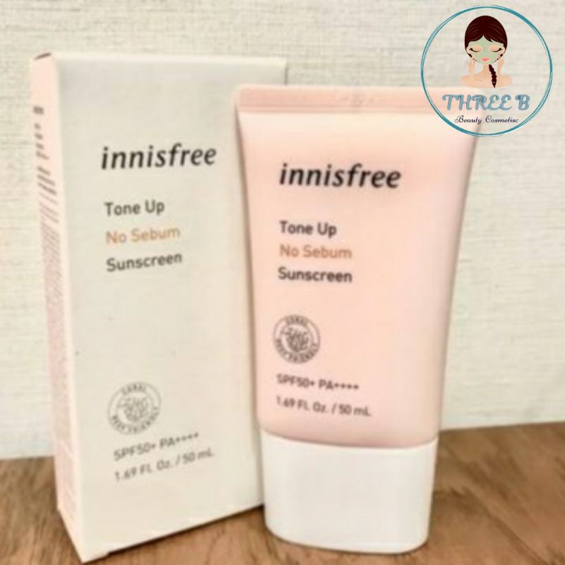 Kem Chống Nắng Innisfree Tone Up No Sebum Sunscreen SPF50 PA+++ 50ML